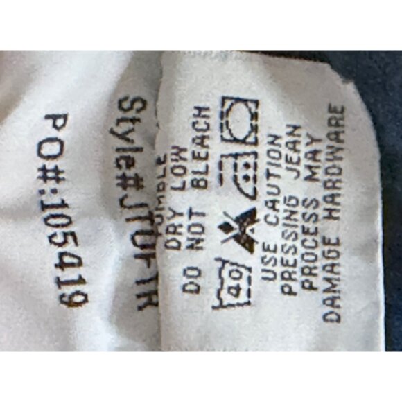 Just Tuff Jeans Flare Leg Denim Trousers Womens 27 Regular - Picture 7 of 13